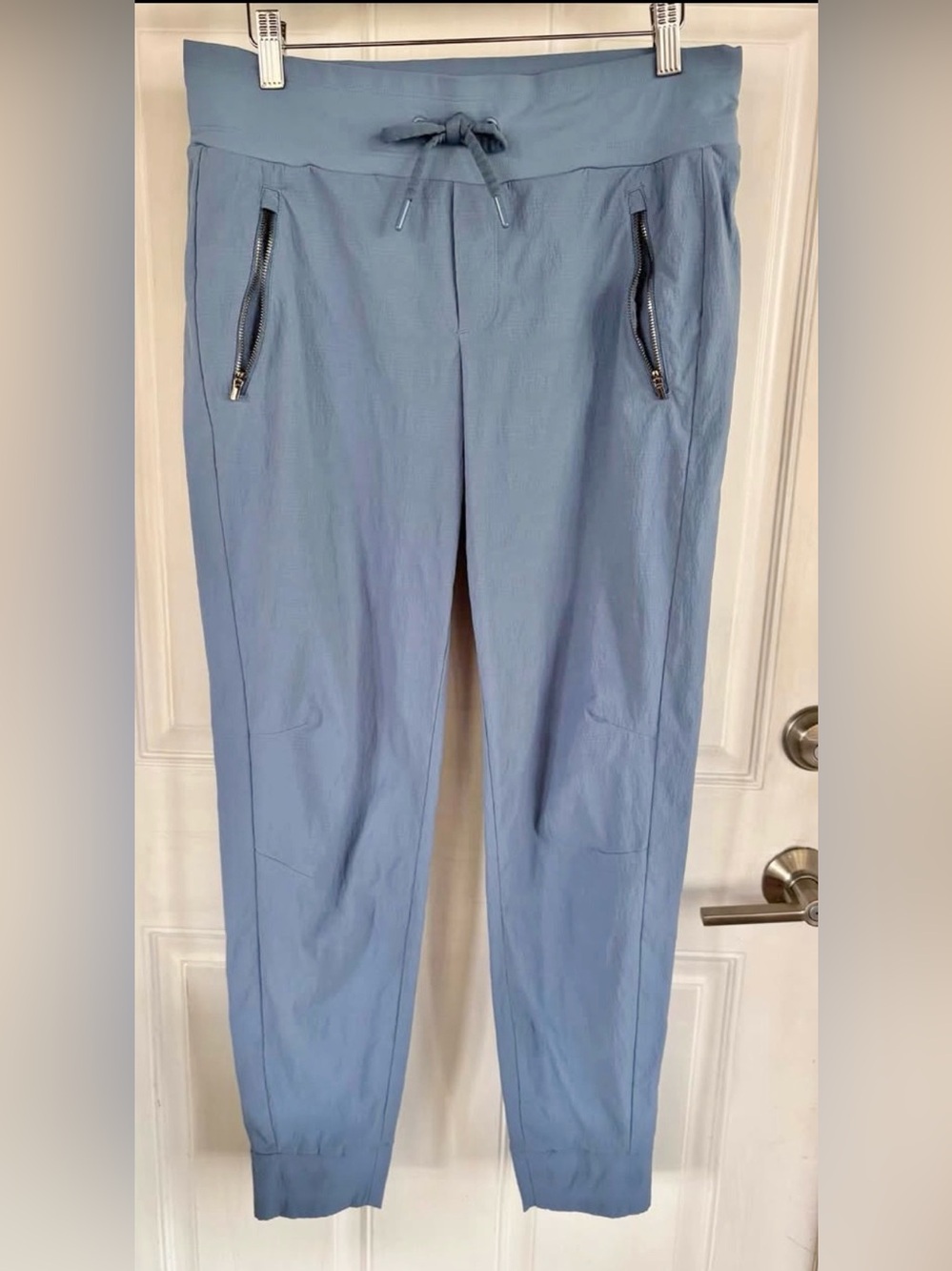 Athleta Trekkie North Jogger Pants Slate Blue Size 8 Tall (8/T)